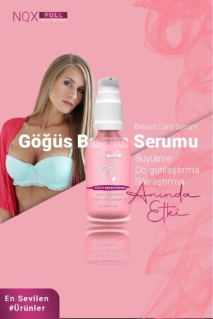 Gögüs Büyütmeye % Dikleştirmeye Yardımcı Bakım Serumu E50g gs - 2