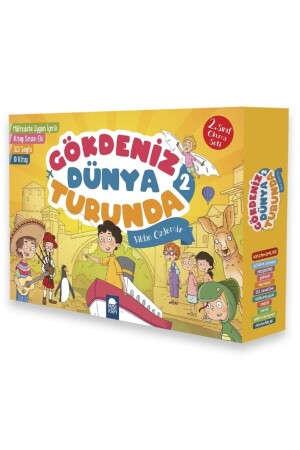 Gökdeniz Dünya Turunda 2 2.Sınıf Okuma Seti 10 Kitap Takım Vildan Özdemir 9786257947503 - 1