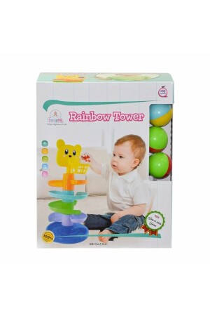 Babycim Jumbo Gökkuşağı Kule B03.URT021002 - 1