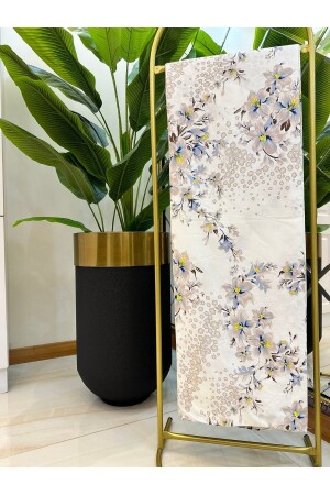 MNZ-Gold 100% القطن غطاء ملابس مزدوجة - مجموعة غطاءات الوسادة GÇNS033 - Özcan Ev Tekstil