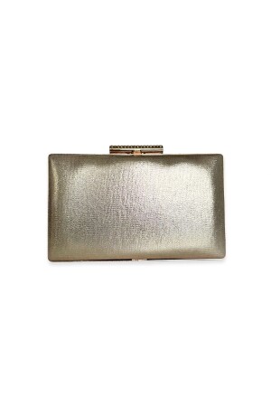 Gold Gold Dore Farbe Stein Etui Abendkleid Tasche Abendtasche Hochzeit Verlobung Tasche Clutch Bag 135T Verputzen - 1