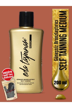 Medıum Güneşsiz Bronzlaştırıcı Self Tanning 200 ml PED021 - 2