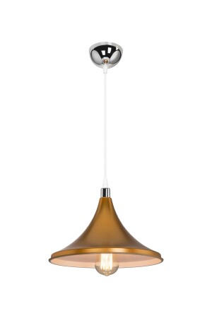 Gold Pendelleuchte Kronleuchter Schlafzimmer Wohnzimmer Küche Flur Lampe Kronleuchter1 - 5