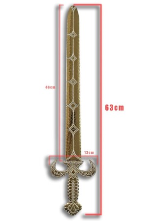 Gold Renk Kaplama Plastik Sünnet Kılıcı - 6