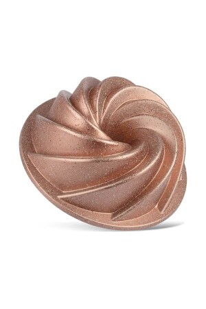 Gold Rose Windrose Kuchenform aus gegossenem Granit - 1