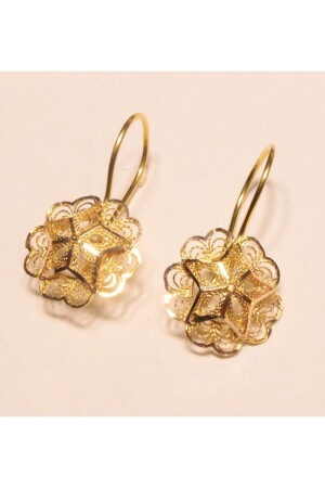 Gold-Rosen-Ohrring 35086 - 5