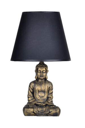 Gold-Schwarzer Buddha-Lampenschirm im modernen Design qdecabjbuda016 - 1