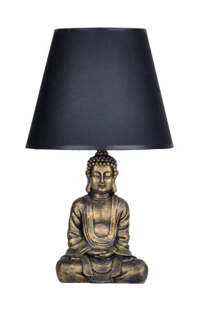 Gold-Schwarzer Buddha-Lampenschirm im modernen Design qdecabjbuda016 - 2