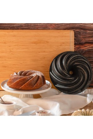 Gold Stone Rüzgar Gülü Döküm Kek Kalıbı (25X10 CM) - Evren