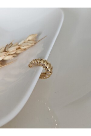 Gold Vintage Earcuff ( Kıkırdak Küpe ) - 1