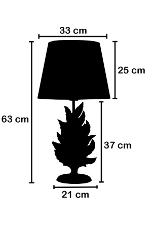 Goldbeiger, moderner Blatt-Lampenschirm qdecyprkabj010 - 6