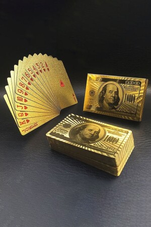 Golddollar-Spielkarte, wasserdichte PVC-Spielkarte, Cin383sr, cin383sr - 5
