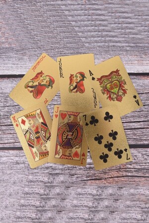 Golddollar-Spielkarte, wasserdichte PVC-Spielkarte, Cin383sr, cin383sr - 6
