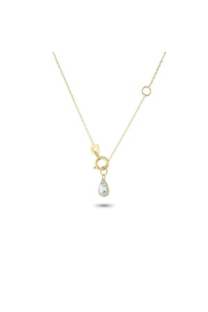 Goldene Lebensbaum-Halskette SV0425 - 3