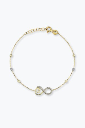 Goldenes Infinity-Armband BLBR0034-25359 - 2