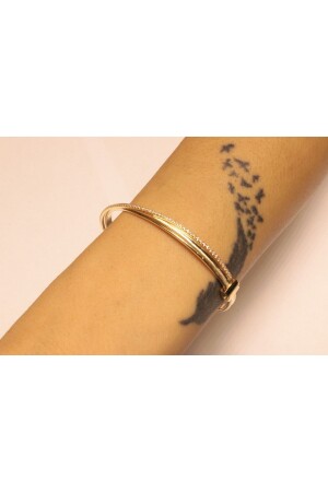 Goldenes Waterway-Handschellenarmband - 2