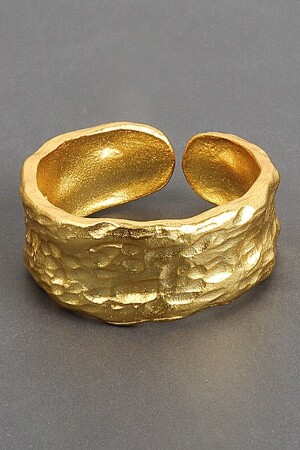 Goldfarbener Vintage-Ring für Damen - 1