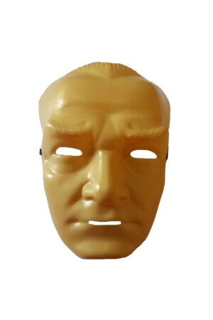 Goldgelbe Farbe Mustafa Kemal Atatürk Maske - 2