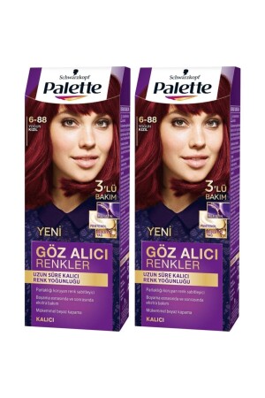 Göz Alıcı Renkler 6-88 Yoğun Kızıl X 2 Adet - Palette