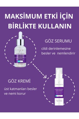 Göz Altı Kremi Kırışıklık Ve Morluk Karşıtı Göz Çevresi Nemlendirici Kolajen Peptit Gözaltı Bakım - 5