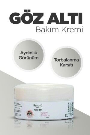 Göz Altı Torba Ve Morlukları & Koyu Halka Karşıtı Göz Aydınlatıcı Bakım Kremi 50 ml 62ep - 1