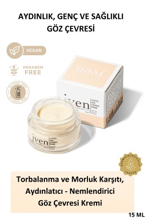 Göz Altı Torbası- Göz Çevresi Morluk Ve Ince Çizgi Karşıtı- Doğal Içerikli Nemlendirici Göz Kremi - Jven Cosmetics