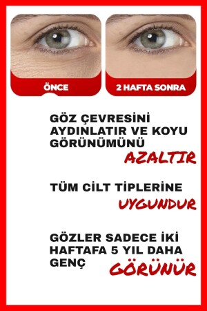 Göz Çevresi Kırışıklık Karşıtı & Göz Altı Koyu Halka- Torbalanma- Morluk Karşıtı Serum 30 ml - 4