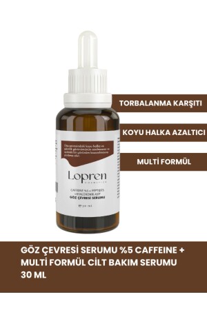 Göz Çevresi Serumu %5 Caffeine Multi Formül Cilt Bakım Serumu 30 ml - 2