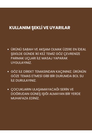 Göz Çevresi Serumu %5 Caffeine Multi Formül Cilt Bakım Serumu 30 ml - 5