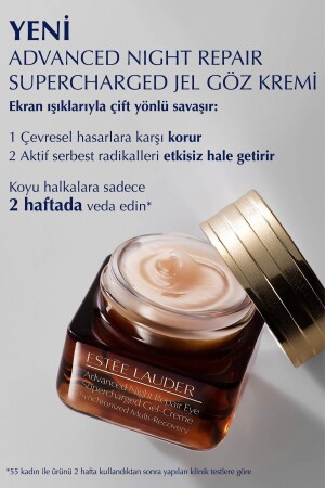 Göz Kremi - Advanced Night Repair Supercharged Jel Göz Kremi 15ml- Onarıcı- Koyu Halka Karşıtı - 4