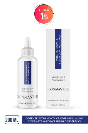 Gözenek Sıkılaştırıcı, Akne Ve Siyah Nokta Karşıtı, Sebum Dengeleyici Tonik ( Bha %2 - Niacinamide) S0000012 - 1