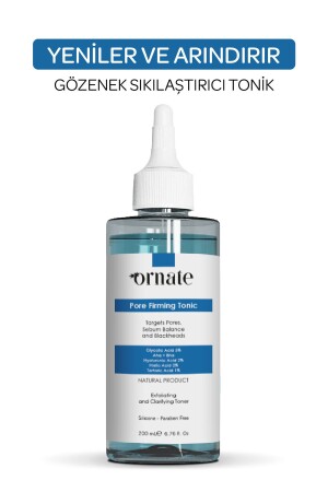 Gözenek Sıkılaştırıcı Ve Arındırıcı Aydınlatıcı Tonik 200 ml Glycolıc,acıd %5 Aha %5 Bha %2 TONİKTON34 - 2