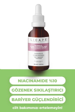 Gözenek Sıkılaştırıcı ve Cilt Bariyeri Güçlendirici Niacinamide %10 Serum 30ml - 4