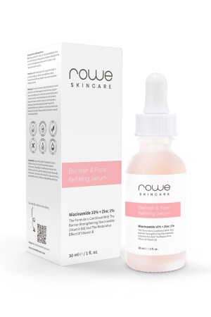 Gözenek Sıkılaştırıcı Ve Sivilce Karşıtı Bakım Serumu 30 ml (Niacinamide 10% - Zinc 1%) RSC104 - 3