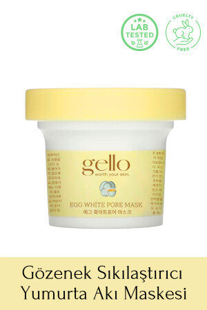 Gözenek Sıkılaştırıcı Yumurta Akı Maskesi - Egg White Pore Mask - 2