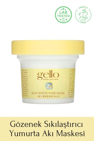 Gözenek Sıkılaştırıcı Yumurta Akı Maskesi - Egg White Pore Mask - 1