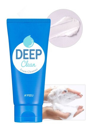 Gözenek Temizleyici Yüz Yıkama Köpüğü 130ml APIEU Deep Clean Foam Cleanser 8806185725774 - 2