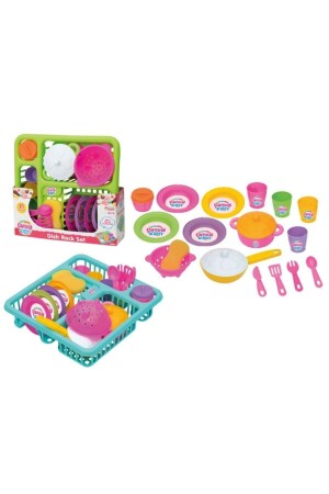 Grandfather Candy Ken Toys Geschirrständer-Set für Kinder 01593tr ASK2479 - 1