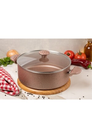 Granit 28 Cm Derin Tencere Rose MS.GRNT.DRN.28.ROSE - 1