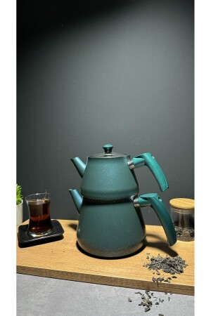 Granit Çaydanlık Takımı Bakalit Kulplu - 3