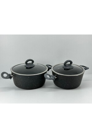 Granit Chef 4 Parça 20 Cm - 24 Cm Tencere Seti mr4parça - 1