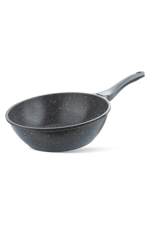 Granit Döküm 28 Cm Wok Tava Gri THE.124.12 - 1