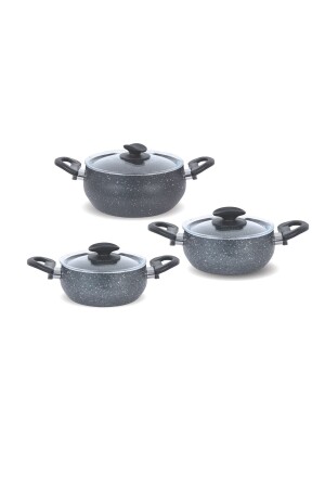 GRANIT-KASSEROLTOPF-SET BYG5004 - 1