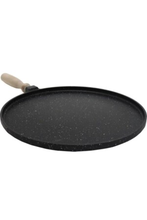 Granitguss-Pfannkuchen-Crêpe-Grillpfanne, 36 cm, große Pfanne T4 - 4