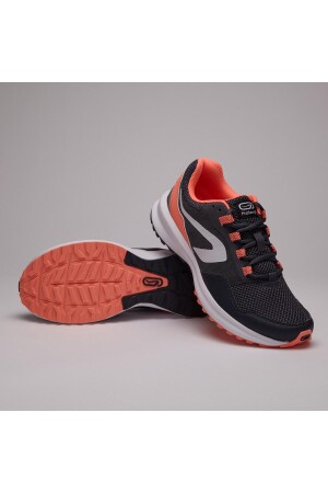 Grau-orange Sportschuhe für Damen / Laufen - Run Active - 1