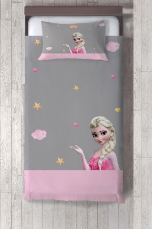 Graue Elsa Kinder- und Babyzimmer-Tagesdecke TLAY-201 - 2