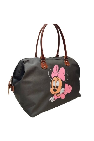 Graue Minnie-gemusterte Mutter-Baby-Tasche für Damen MB000383 - 2