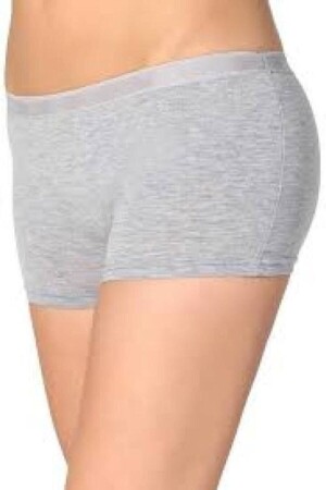 Grauer 3-teiliger Damen-Boxershorts - 1