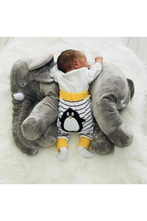 Grauer Pof Sleeping Friend Elefant 65 cm - 8