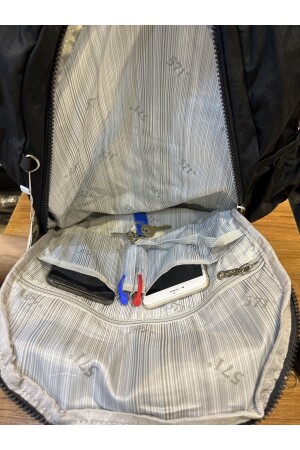 Grauer, ultraleichter, wasserdichter Rucksack mit mehreren Taschen (Laptop, Notebook, Schule, Sport, Reisen) 571-3-8A - 5